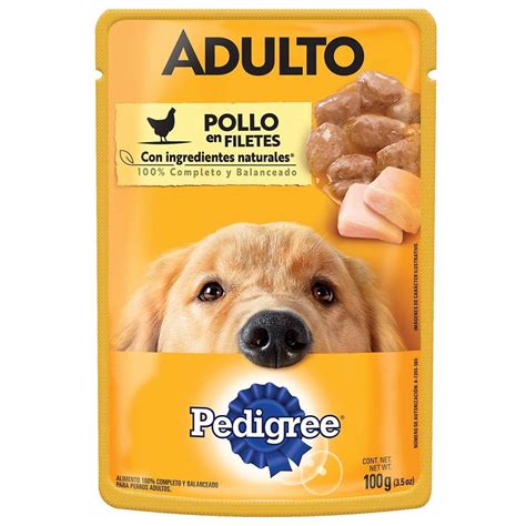 Alimento Para Perro Pedigree Adulto Pollo En Filetes G Walmart