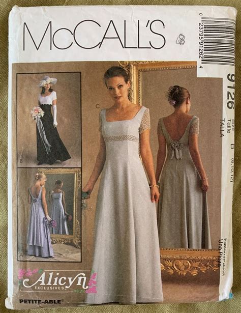 Vintage S Mccall S Pattern Alicyn Exclusives Misses Bridal