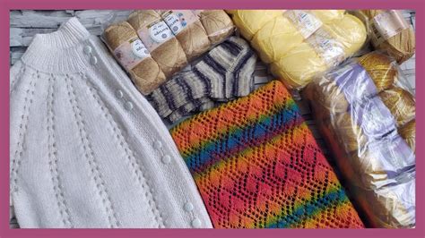 Итоги декабря.Готовые работы, новая пряжа. - YouTube