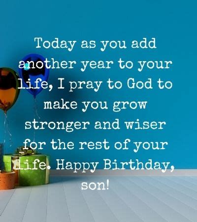 50+ Religious Birthday Wishes for Son - Mzuri Springs