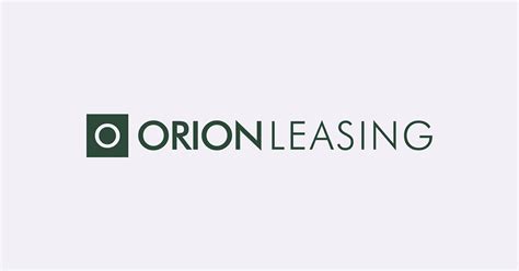 orion leasing signicat