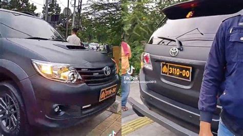 Fortuner Penabrak Pemotor Ternyata Dikemudikan Menantu Polisi Warna