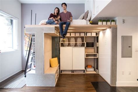 Creative And Functional Loft System For Small Condo Small House Decor