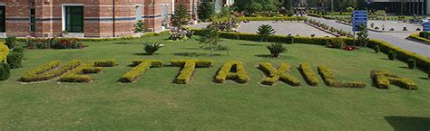 Uet Taxila Admission Fee Structure Programs Merit List