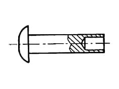 Din Semi Tubular Pan Head Rivets Itt Bulgaria Ood