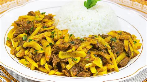 Olluquito Con Carne Receta Peruana Sazón Y Corazón Youtube