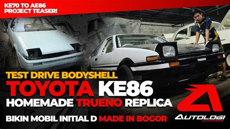 Initial D Replica Toyota Corolla Dx Ke To Ae Convert Uncut Road