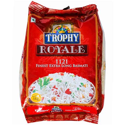 Buy Kohinoor Trophy Royale 1121 Finest Extra Long Basmati Rice 1 Kg