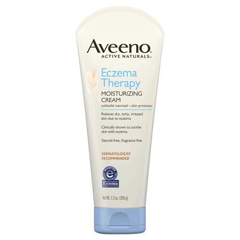 Aveeno Eczema Therapy Daily Moisturizing Body Cream For Sensitive Skin Soothing Eczema Relief