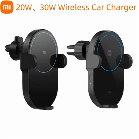 Bezprzewodowa ładowarka samochodowa Xiaomi 20W 30W Max elektryczna Auto