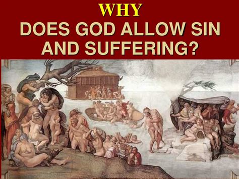 Ppt Why Does God Allow Sin And Suffering Powerpoint Presentation