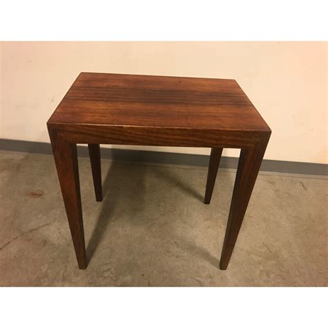 Mesa De Centro Vintage De Palisandro De Severin Hansen Para Haslev