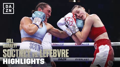 Fight Highlights Ellie Scotney Vs Segolene Lefebvre YouTube