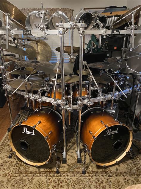 Pearl Double Bass Drum Set