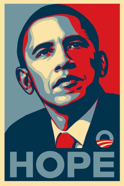 Barack Obama " Hope " Poster | Download Scientific Diagram