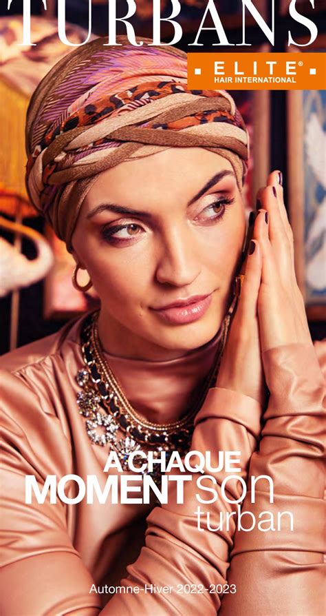 Calam O Brochures Turbans Elite Hair International Automne Hiver