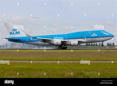 Boeing Jumbo Klm Airplane Fotograf As E Im Genes De Alta Resoluci N