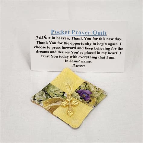 Thank You Pocket Prayer Quilts Are A Gentle Reminder Of Prayer And