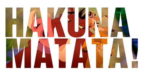 Hakuna Matata HD Wallpaper Pxfuel