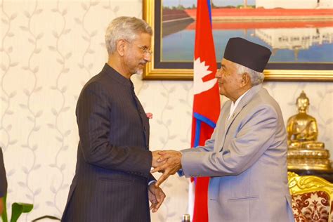 Jaishankar Co Chairs Productive Meeting Of India Nepal Joint