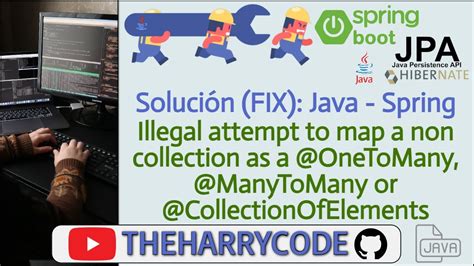 Solución FIX Spring JPA Illegal attempt to map a non collection