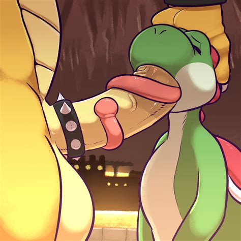 Rule 34 2017 Anthro Balls Beige Penis Belly Big Penis Bowser Bracelet Claws Closed Eyes Cock