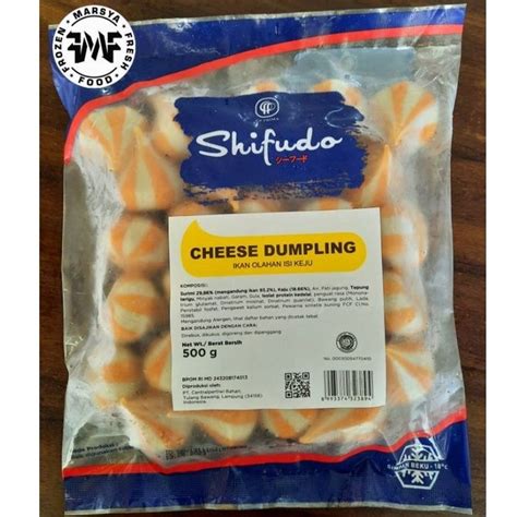 Jual Shifudo Dumpling Cheese Keju Gr Indonesia Shopee Indonesia