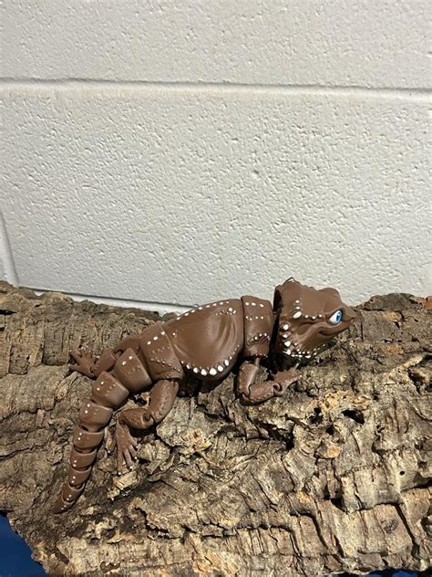 3d Printed Articulated Bearded Dragon 500026 • Cornels World