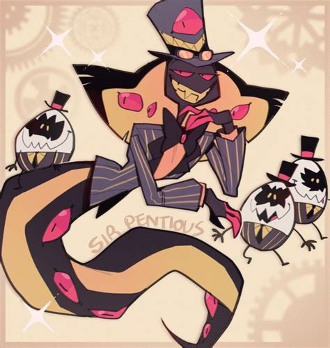 hazbin hotel sir pentious on Tumblr