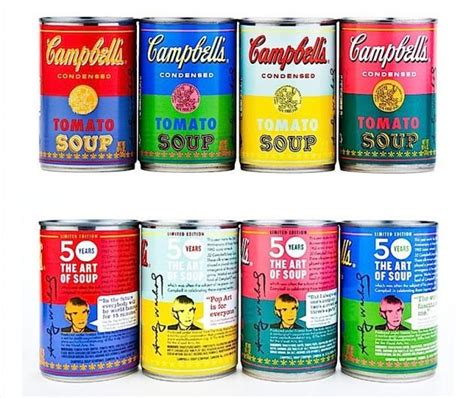 Picked Up My Set Of 4 On Sunday Andy Warhol 50th Anniversary Campbell