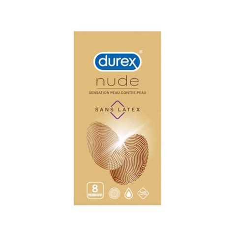 DUREX Nude sans latex préservatifs Parapharmacie Pharmarket