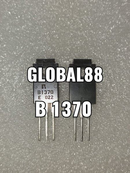 Jual TR TRANSISTOR B1370 B 1370 POWER 60V 3A Di Lapak GLOBAL88 Bukalapak