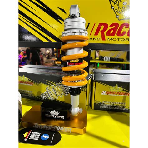 Race Power Monoshock 285mm Adjustable Rebound For RAIDER 150 Carb Fi