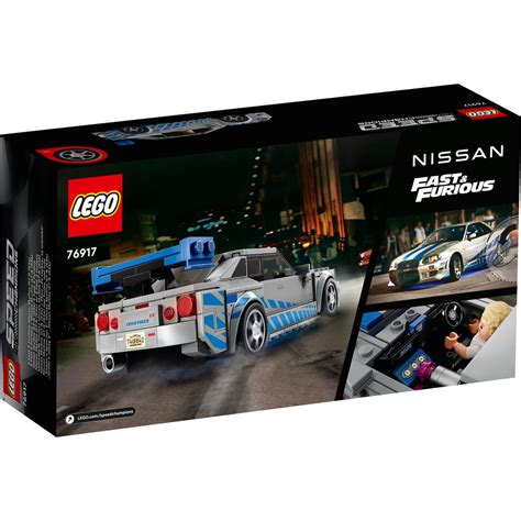 Lego 2 Fast 2 Furious Nissan Skyline Gt R R34 Sync