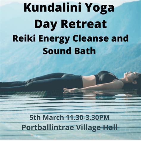 Kundalini Yoga Reiki Energy Cleanse And Sound Bath ️ Day Retreat