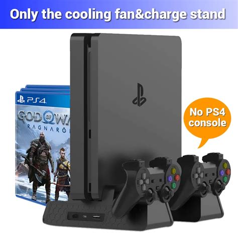 PS4 PS4 Ince PS4 Pro Ift Denetleyici Arj Konsolu Dikey So Utma Stand