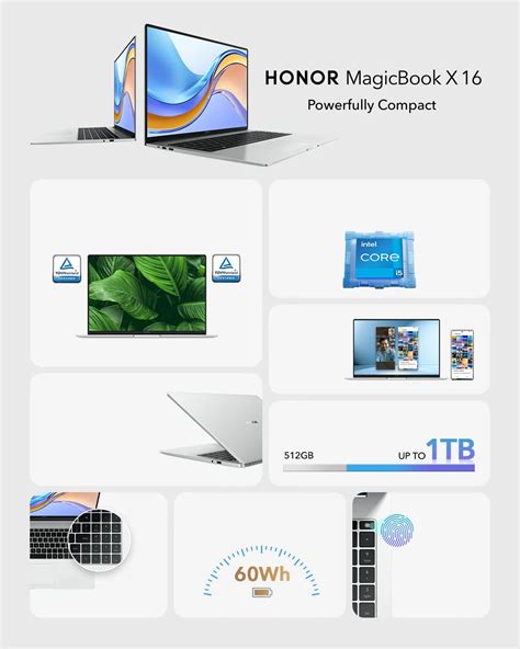 Buy HONOR MagicBook X 16 | Price & Review | HONOR UK