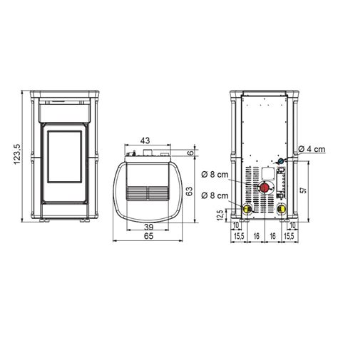 Σόμπα πέλλετ Edilkamin Kira 15kW