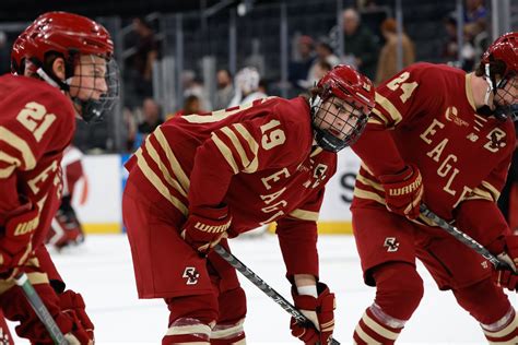 Boston College Mens Hockey Defeats Michigan State 6 4 BC Interruption