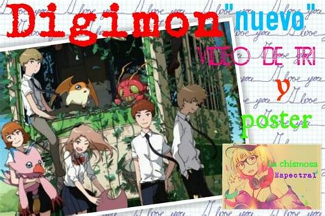 Digimon Nuevo Vídeo De Tri Y Poster De Appli Monsters •anime• Amino