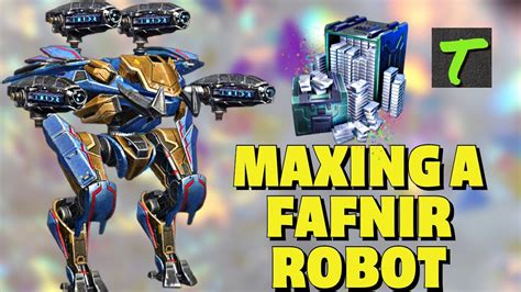 WR War Robots Maxing A New Fafnir Robot WRwintyphon Winners New