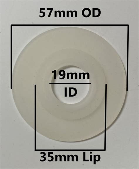 Flush Valve Silicone Seal Mm Od Mm Id Mm Ld Nuflush