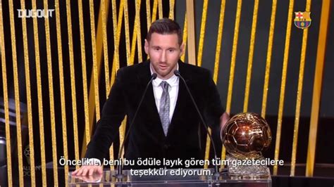 Lionel Messi Nin Alt N Top U Ald Ktan Sonra Lk S Zleri Haberler