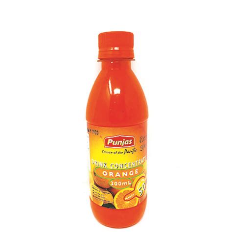 Punjas Orange Cordial 300ml Mh Online Fijis Ultimate Online