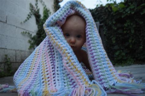 Crochet Baby Blanket Baby Blanket Pastel Baby By 4TheLuvOfYarn