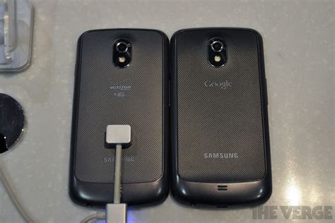 Galaxy Nexus For Verizon Wireless Hands On Photos And Preview The Verge