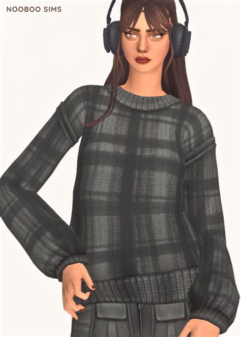 Nooboo Sims Sweater Mini Collection Wednesday Caf Pt