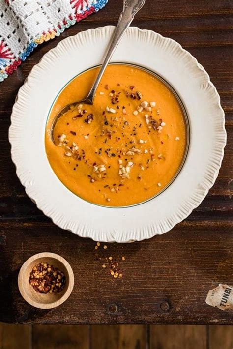 African Sweet Potato Soup Supergolden Bakes