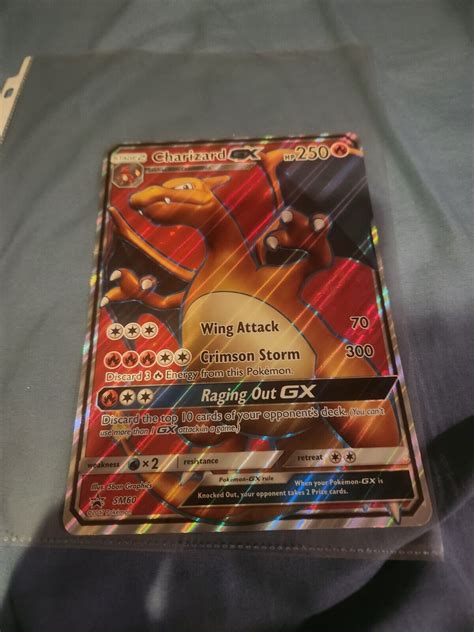 Jumbo Card 2017 Charizard GX SM60 Full Art Holo NM Values MAVIN