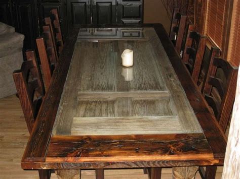 12 Wonderful Old Barn Wood Dining Tables Photos Barn Wood Projects